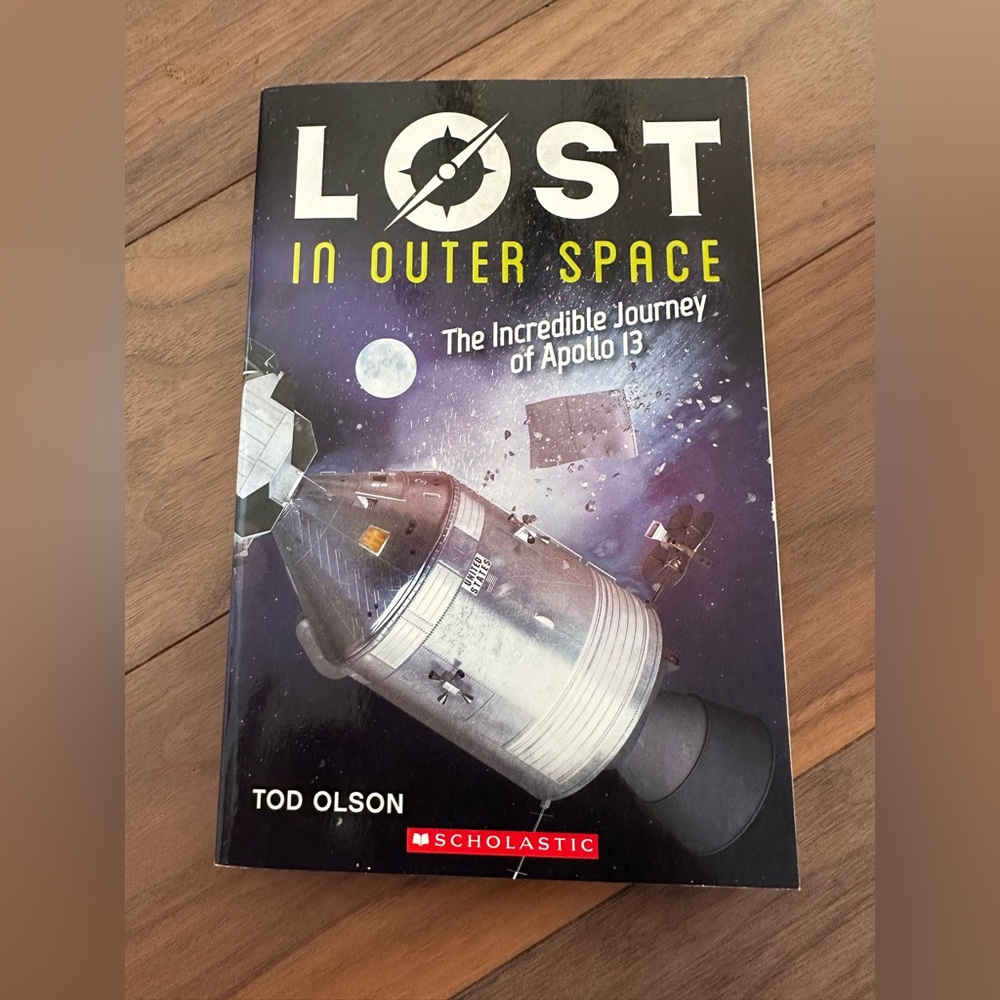 Scholastic Lost in Outer Space Book